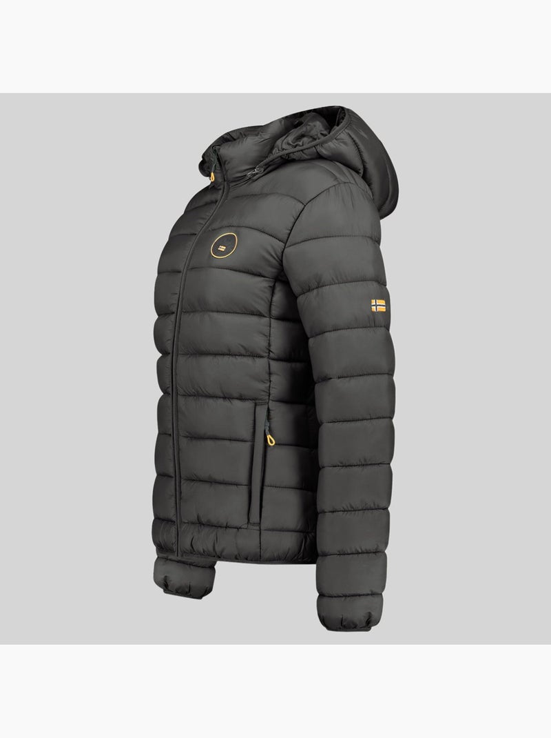Blouson à capuche atikamap hood – geographical norway Gris foncé - Kiabi