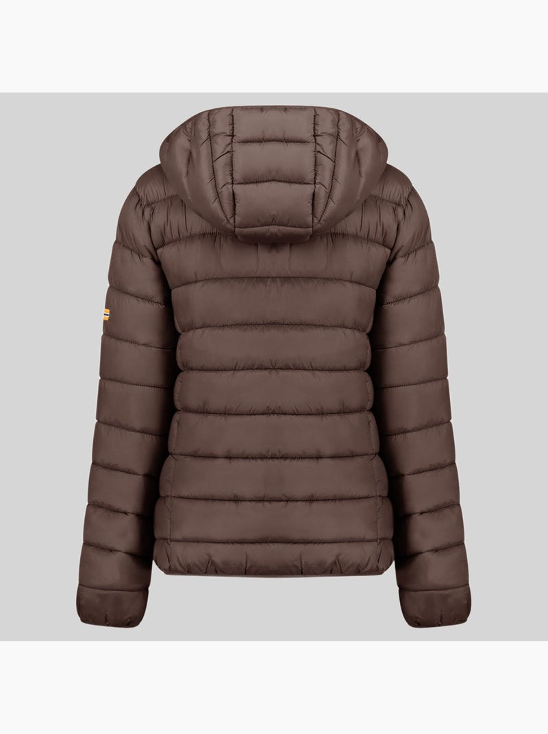 Blouson à capuche atikamap hood – geographical norway Marron foncé - Kiabi