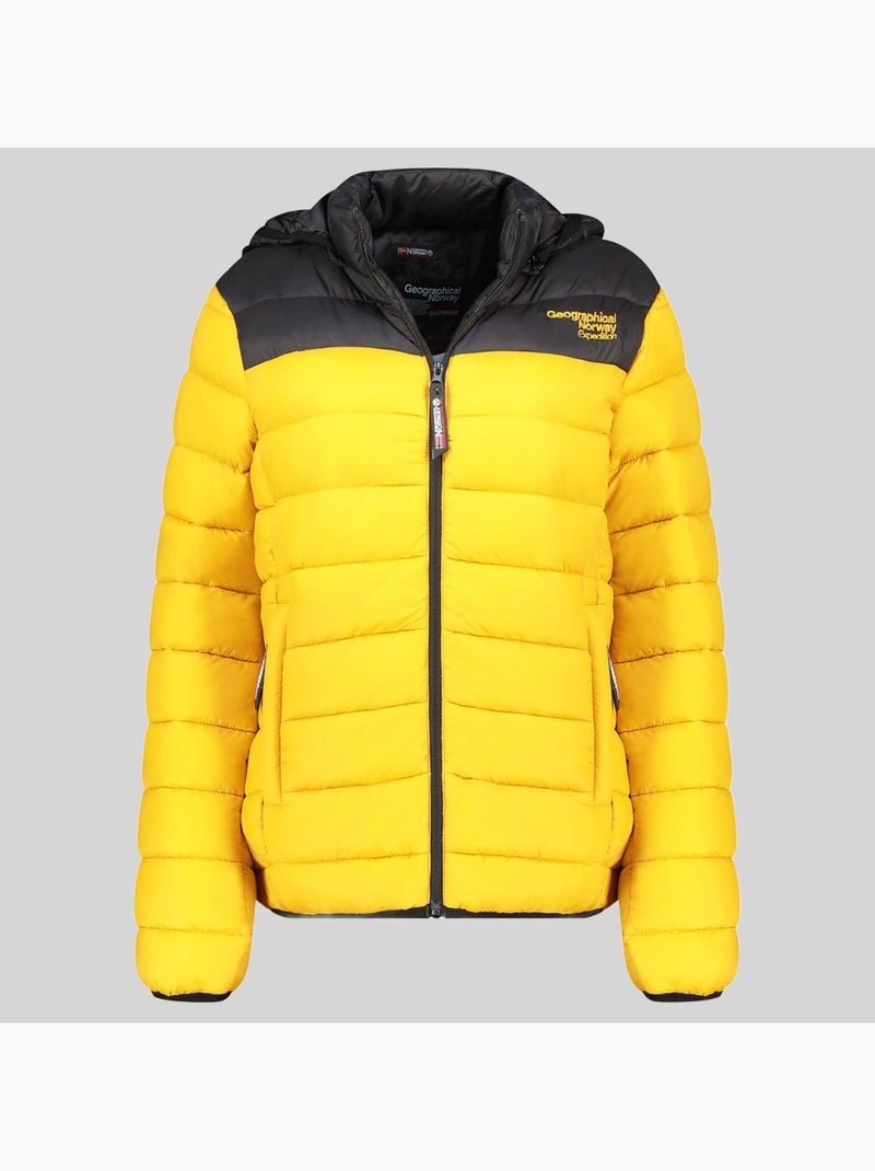 Blouson à capuche atikoclerc hood – geographical norway Moutarde - Kiabi