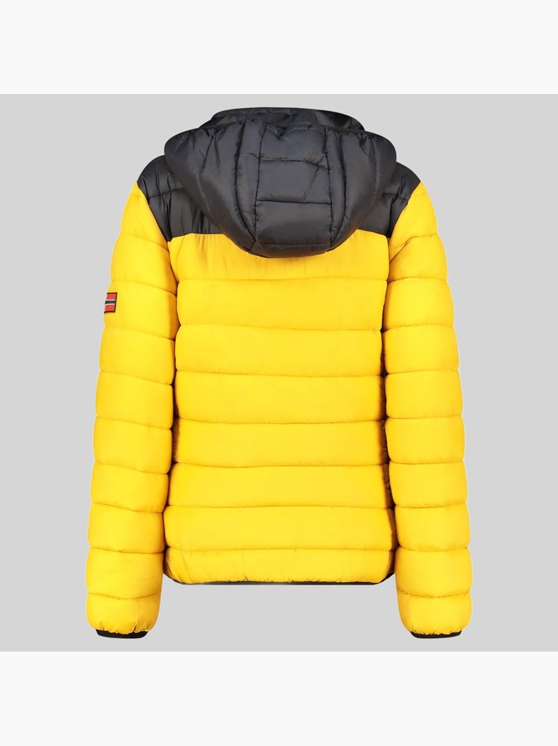 Blouson à capuche atikoclerc hood – geographical norway Moutarde - Kiabi