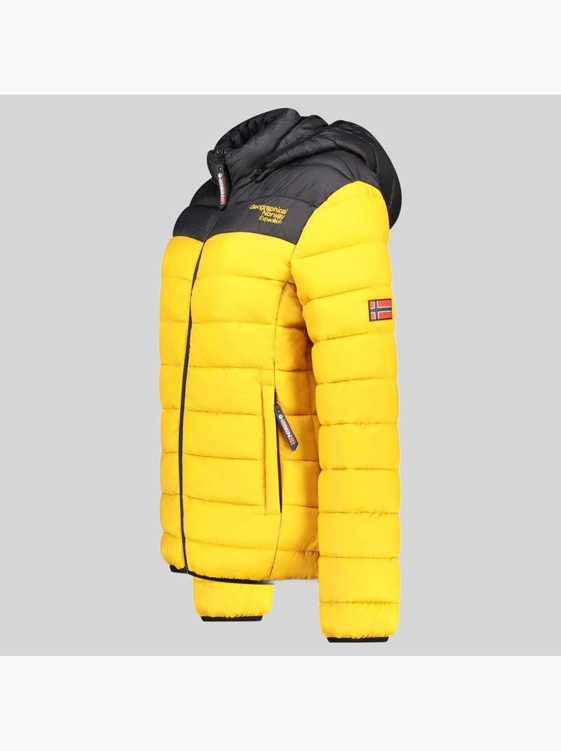 Blouson à capuche atikoclerc hood – geographical norway Moutarde - Kiabi