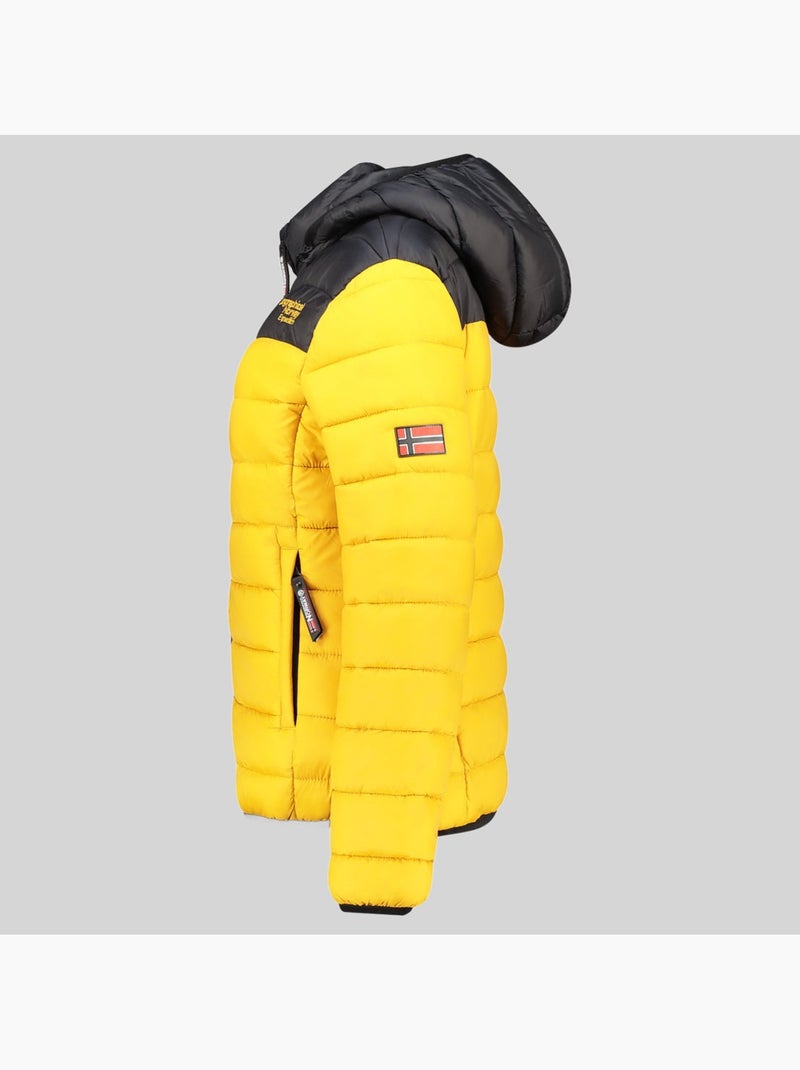 Blouson à capuche atikoclerc hood – geographical norway Moutarde - Kiabi