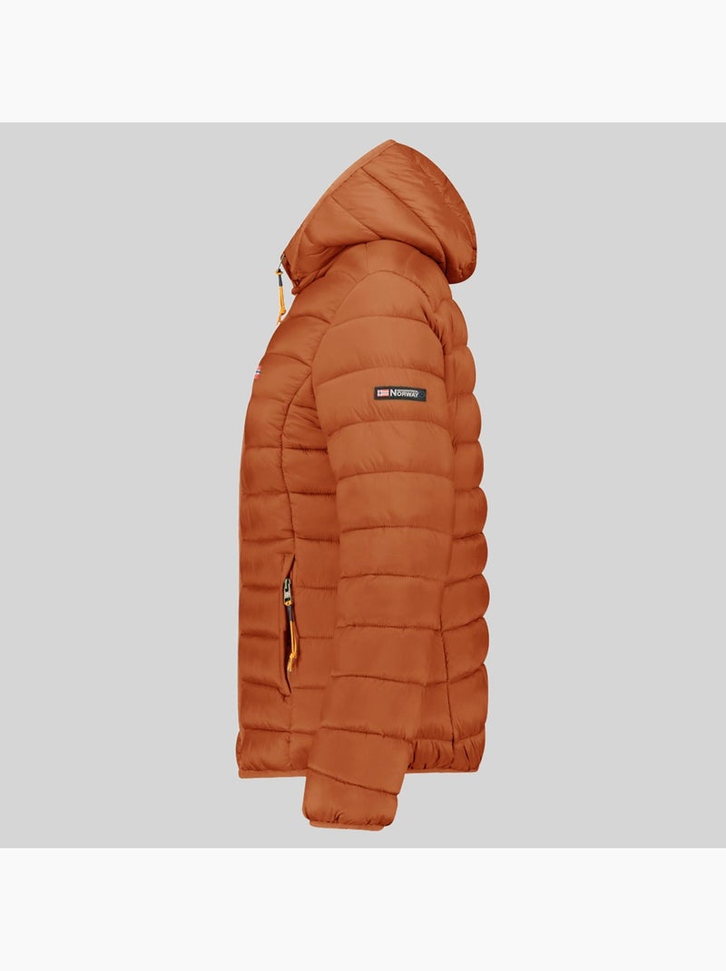 Blouson à capuche atikolor hood – geographical norway Camel - Kiabi