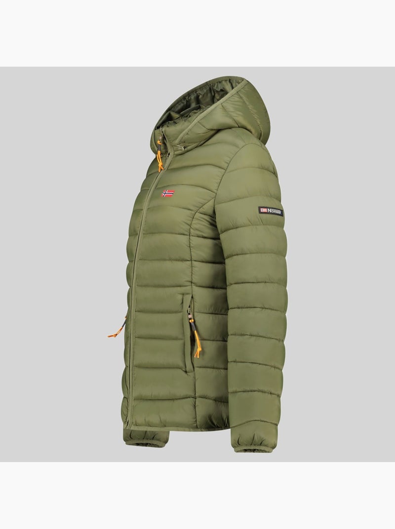 Blouson à capuche atikolor hood – geographical norway Vert olive - Kiabi