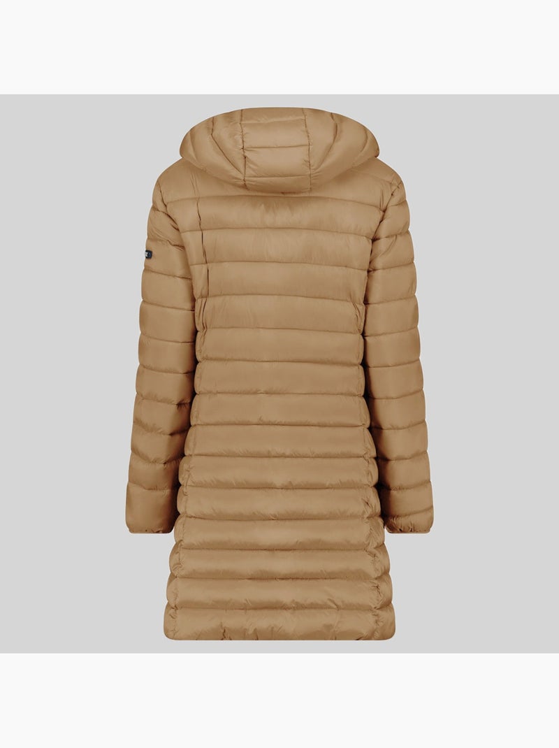 Blouson à capuche atikolor long hood – geographical norway Taupe - Kiabi