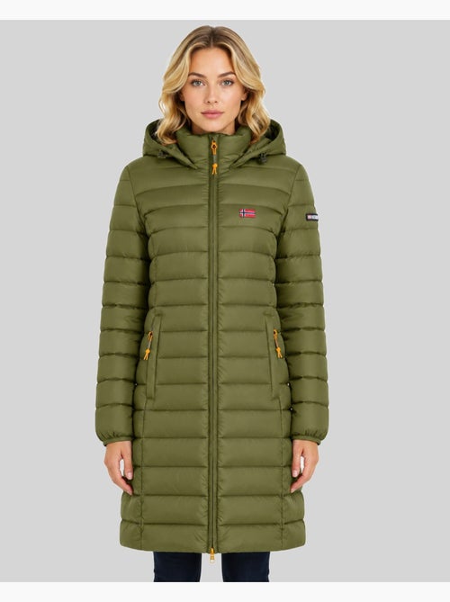 Blouson à capuche atikolor long hood – geographical norway - Kiabi