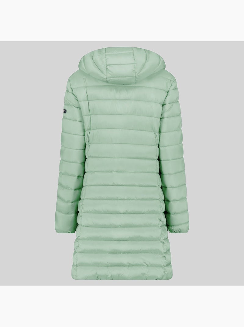 Blouson à capuche atikolor long hood – geographical norway Vert pastel - Kiabi