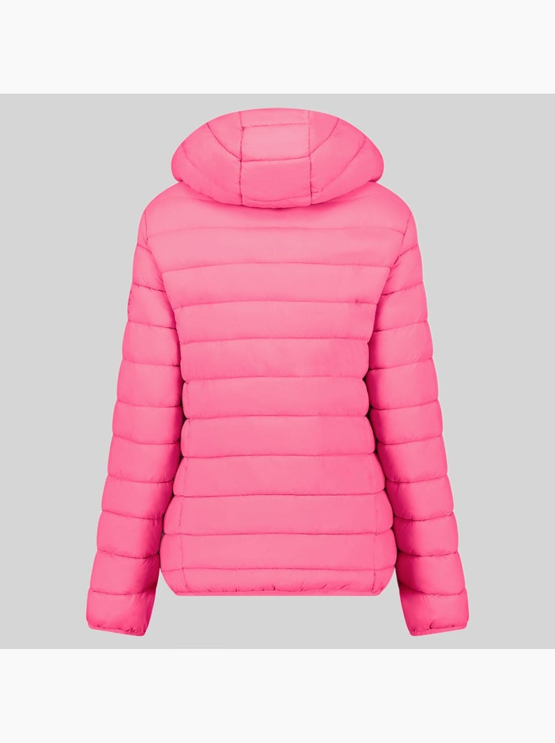 Blouson à capuche atikotal hood – geographical norway Rose fluo - Kiabi