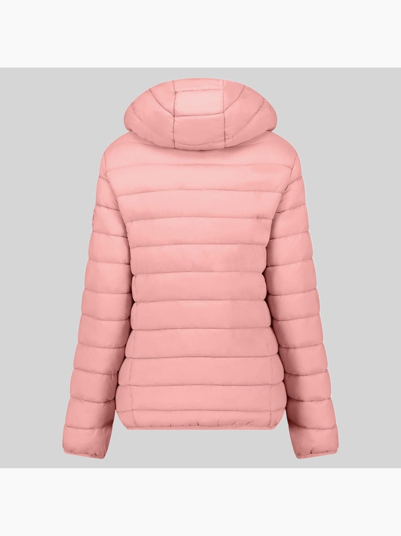 Blouson à capuche atikotal hood – geographical norway Vieux rose - Kiabi