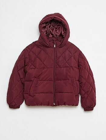 Blouson à capuche avec doublure polaire