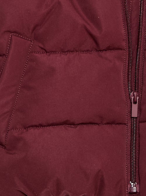 Blouson à capuche avec doublure polaire - Kiabi