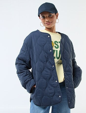 Blouson à capuche avec plastron en molleton amovible