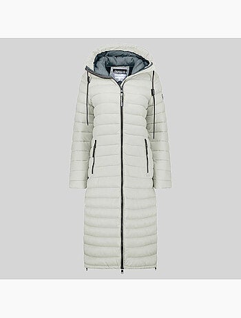 Blouson à capuche azule long – geographical norway