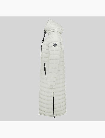 Blouson à capuche azule long – geographical norway