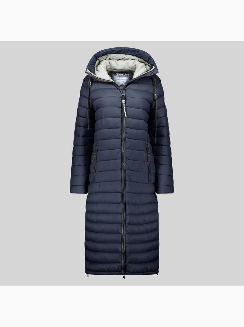 Blouson à capuche azule long – geographical norway Bleu marine - Kiabi