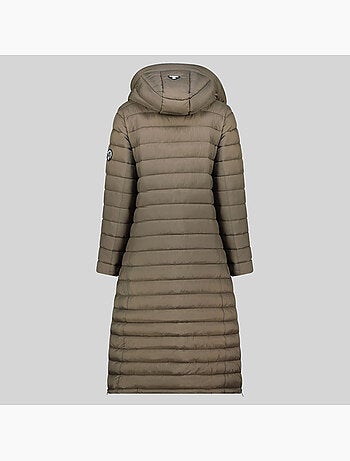 Blouson à capuche azule long – geographical norway
