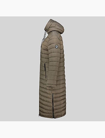 Blouson à capuche azule long – geographical norway