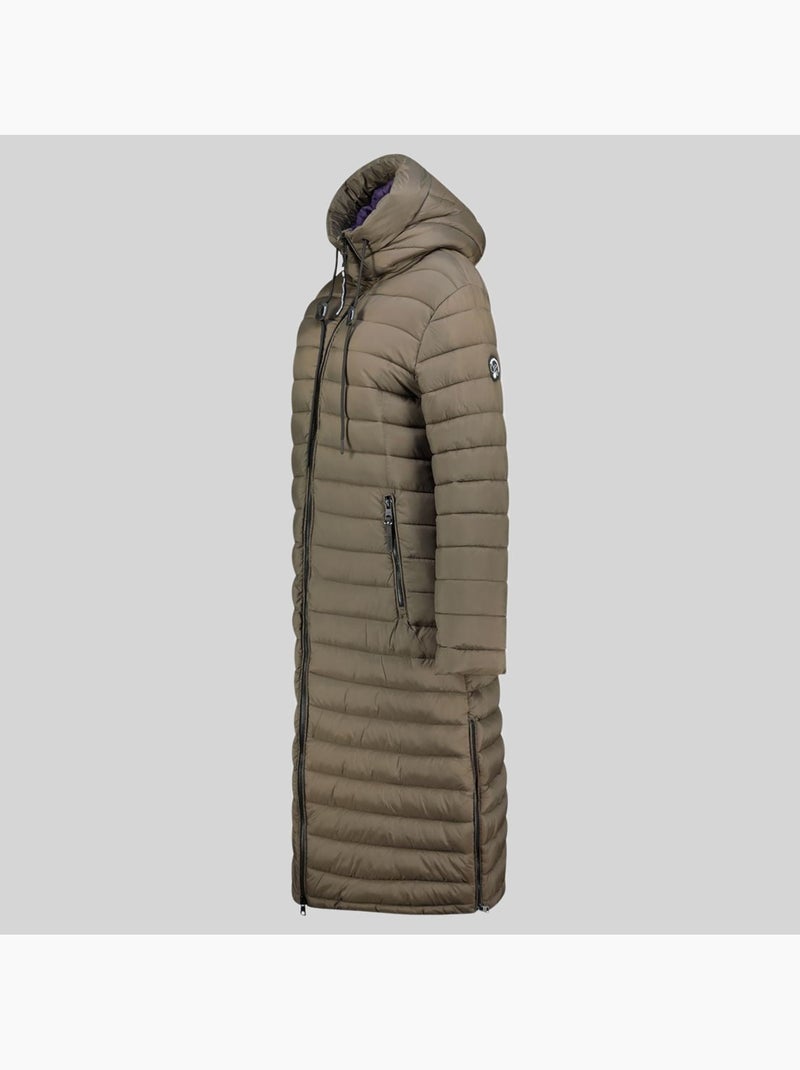 Blouson à capuche azule long – geographical norway Kaki - Kiabi