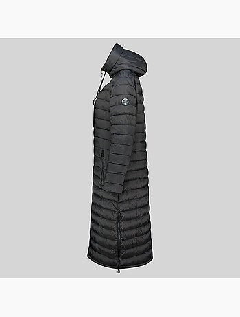 Blouson à capuche azule long – geographical norway