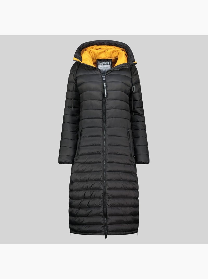 Blouson à capuche azule long – geographical norway Noir - Kiabi