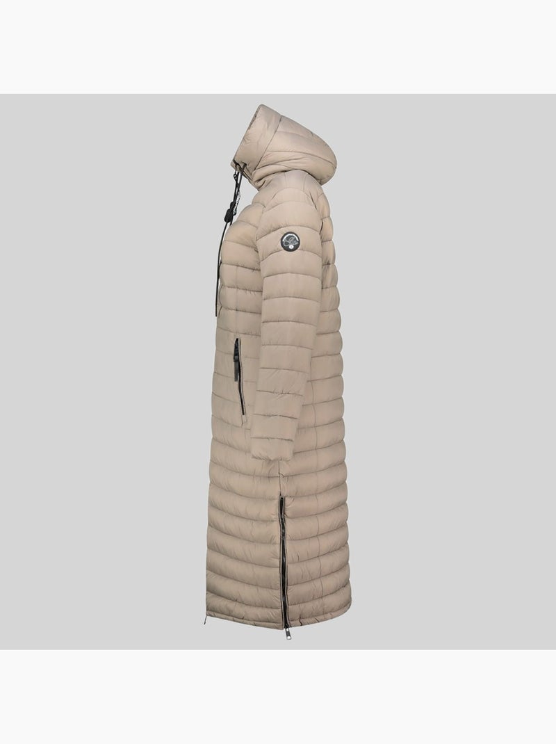 Blouson à capuche azule long – geographical norway Taupe - Kiabi