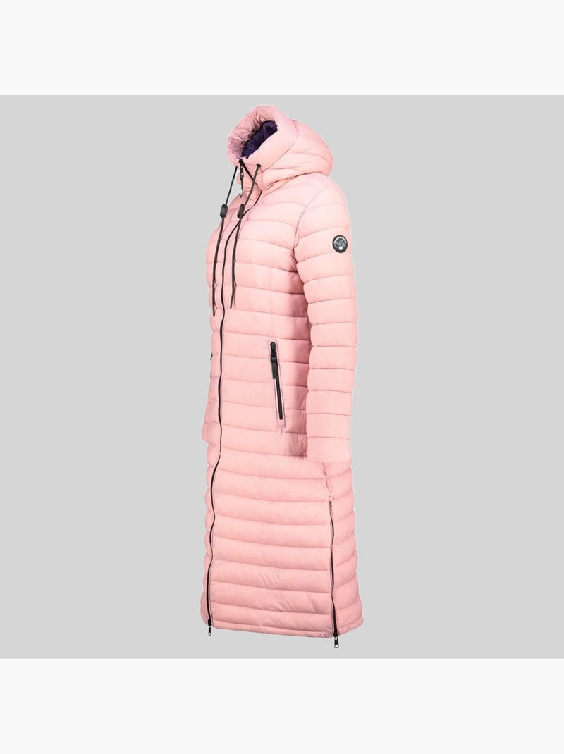 Blouson à capuche azule long – geographical norway Vieux rose - Kiabi