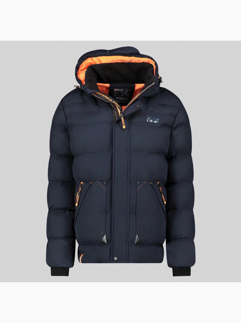Blouson à capuche badibere – geographical norway Bleu marine - Kiabi