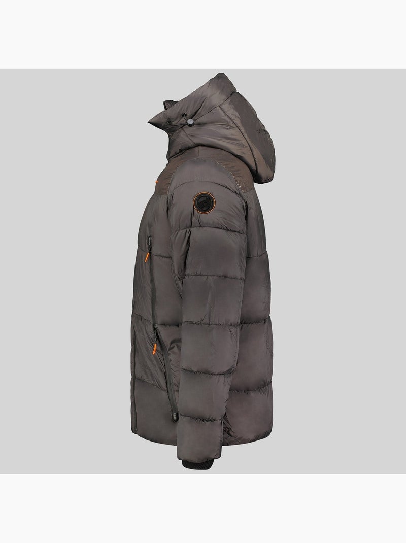 Blouson à capuche bayou – geographical norway Gris foncé - Kiabi