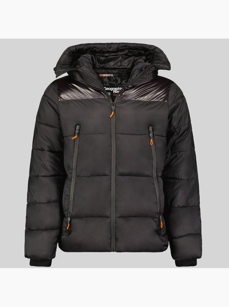 Blouson à capuche bayou – geographical norway Noir - Kiabi
