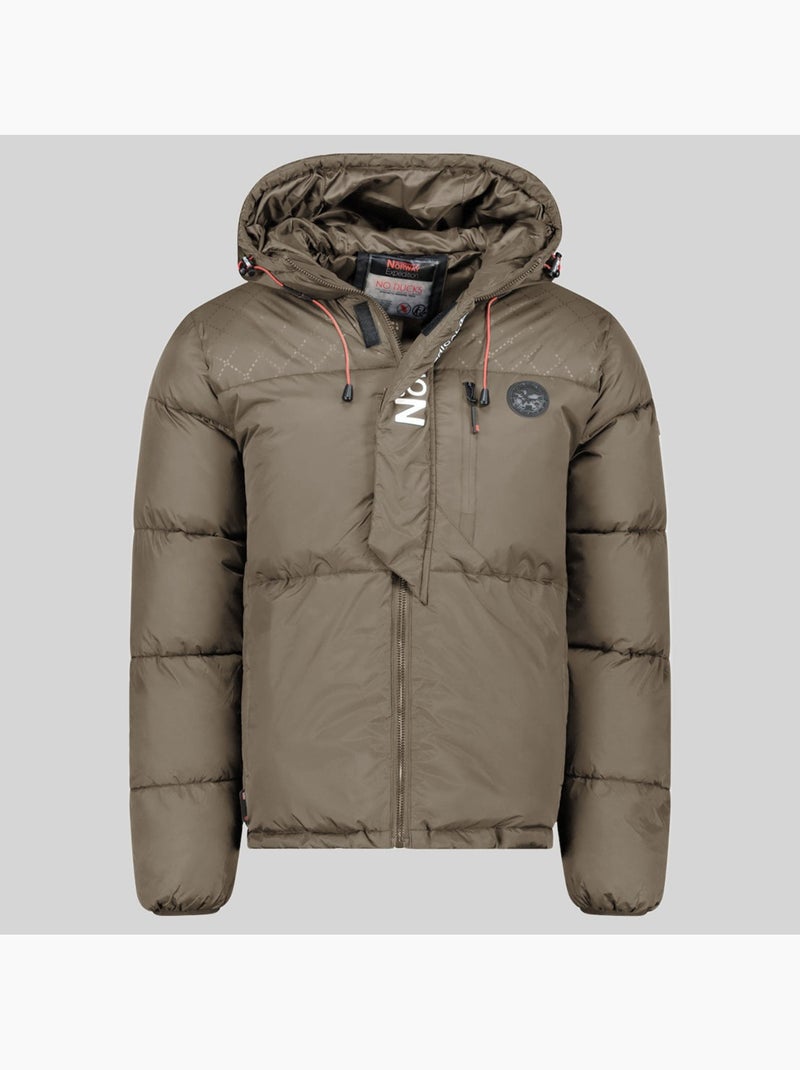 Blouson à capuche betincelle – geographical norway Kaki - Kiabi