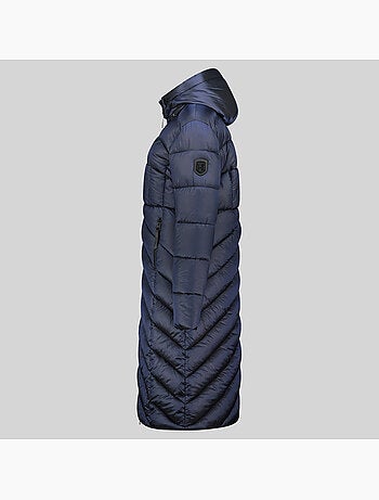 Blouson à capuche blanche long – geographical norway