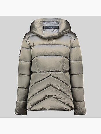 Blouson à capuche blanche short – geographical norway