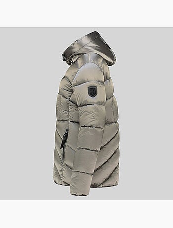 Blouson à capuche blanche short – geographical norway