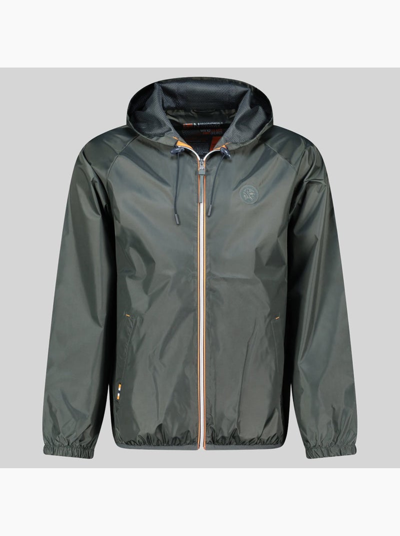 Blouson à capuche boatglobe – geographical norway Gris foncé - Kiabi