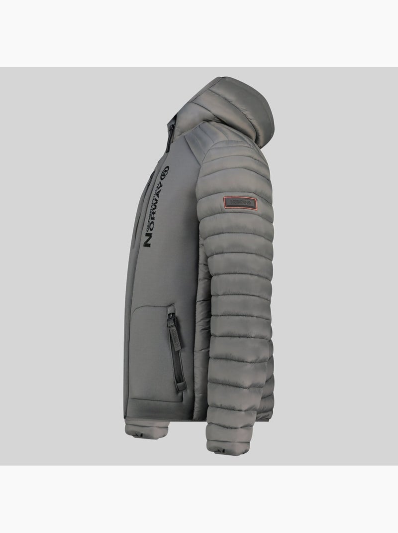 Blouson à capuche briwood – geographical norway Gris foncé - Kiabi