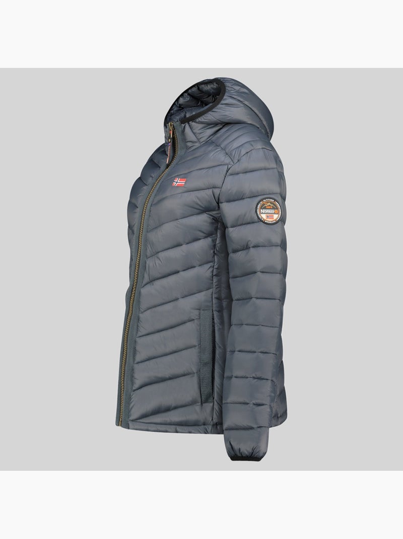 Blouson à capuche carliti hood – geographical norway Gris foncé - Kiabi