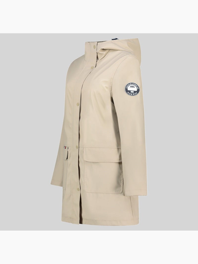 Blouson à capuche curieuse – geographical norway Beige - Kiabi