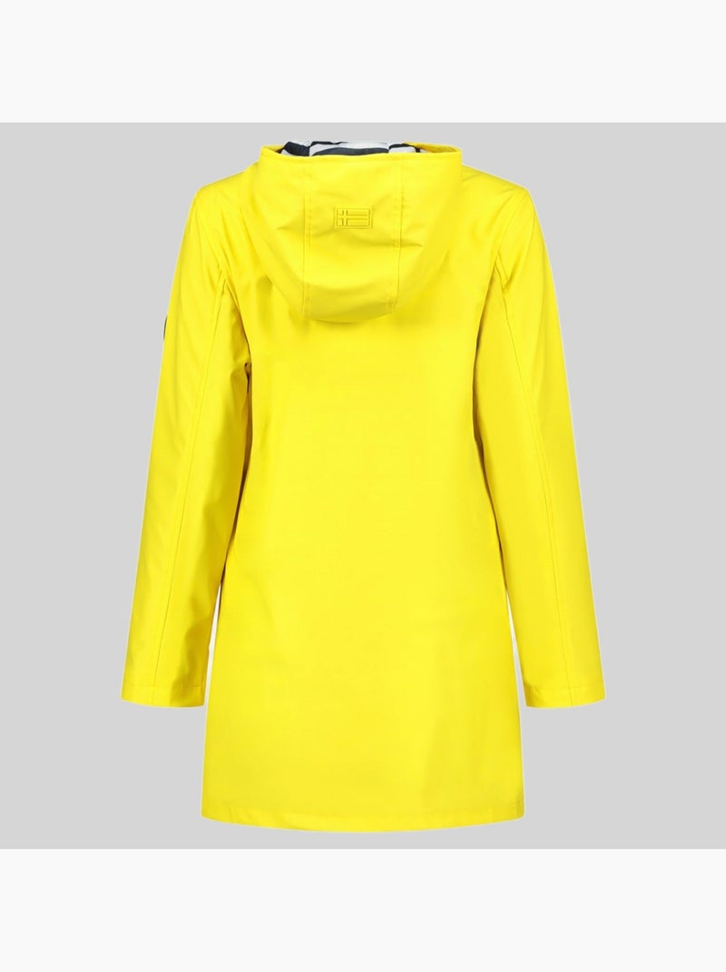 Blouson à capuche curieuse – geographical norway Jaune - Kiabi