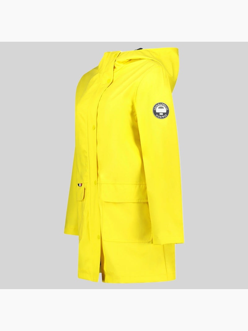 Blouson à capuche curieuse – geographical norway Jaune - Kiabi