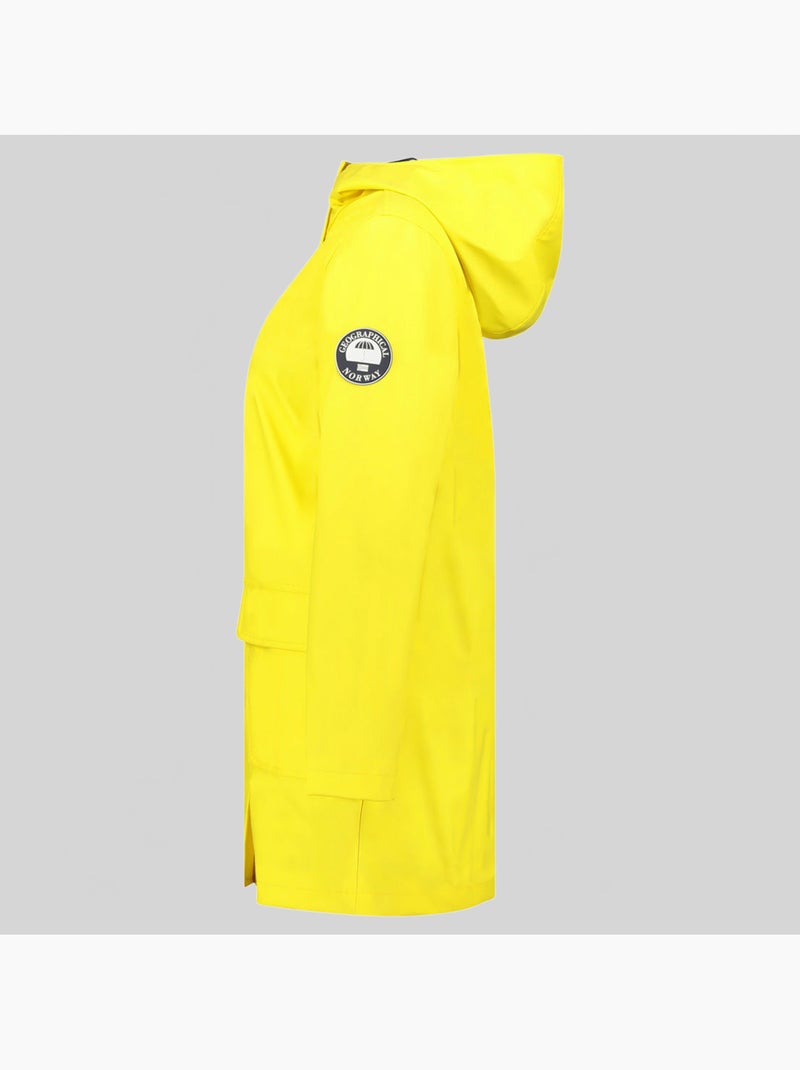 Blouson à capuche curieuse – geographical norway Jaune - Kiabi