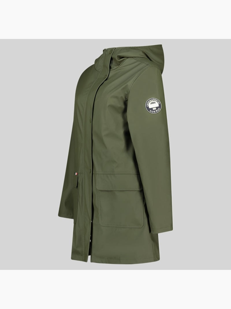 Blouson à capuche curieuse – geographical norway Kaki - Kiabi