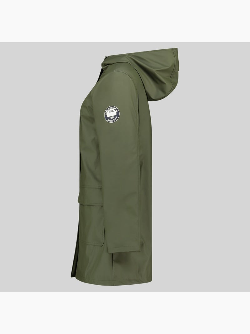 Blouson à capuche curieuse – geographical norway Kaki - Kiabi