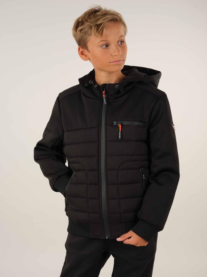 Blouson à capuche 'Deeluxe' Noir - Kiabi