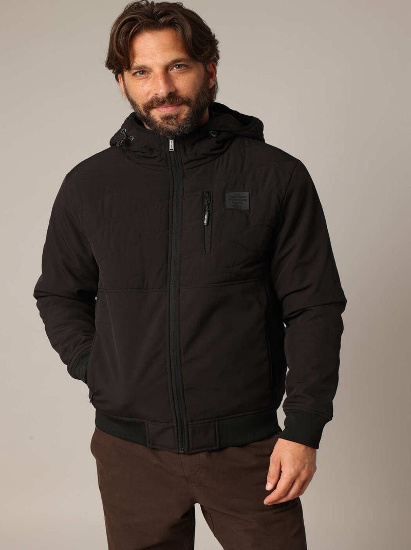 Blouson à capuche 'Deeluxe' Noir - Kiabi