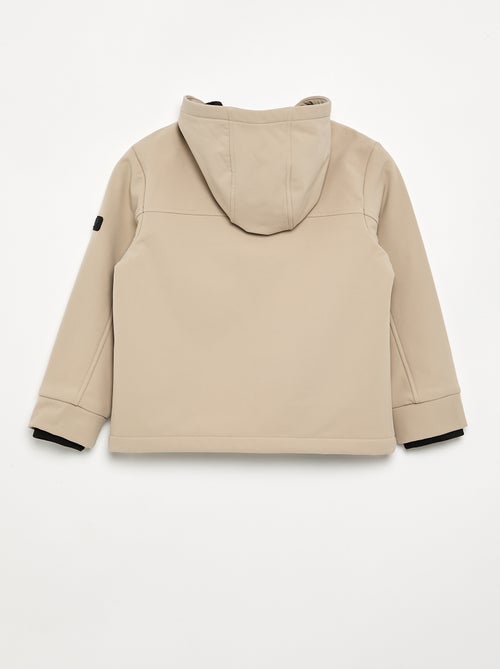 Blouson à capuche doublé en micro polaire - Kiabi Blouson à capuche doublé en micro polaire - Kiabi