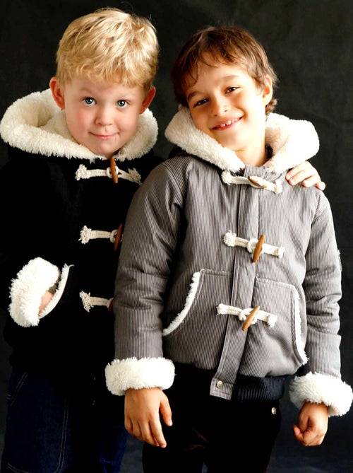 Blouson    à Capuche  Doublure Imitation Mouton  JUDE - La Faute à Voltaire - Kiabi