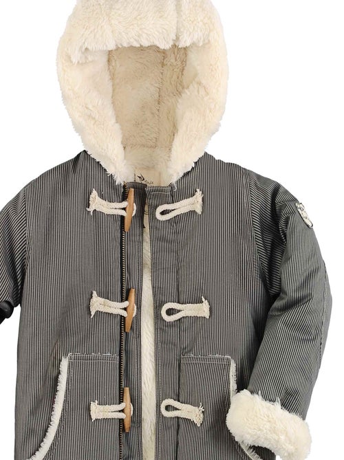 Blouson    à Capuche  Doublure Imitation Mouton  JUDE - La Faute à Voltaire - Kiabi