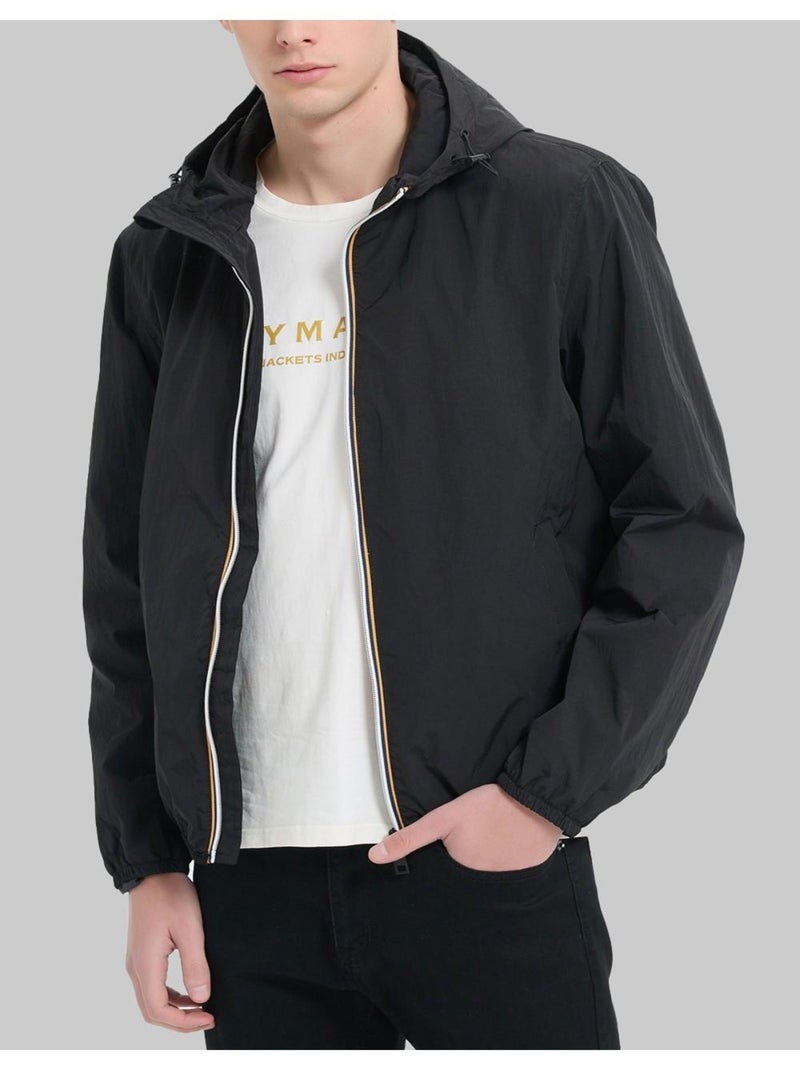 Blouson a Capuche Kebello Noir Noir - Kiabi