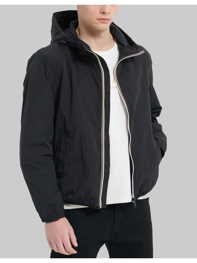 Blouson a Capuche Kebello Noir Noir - Kiabi