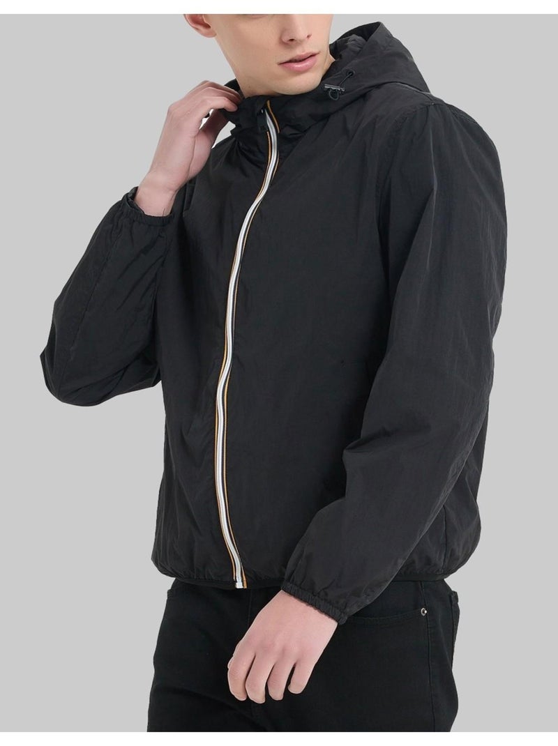 Blouson a Capuche Kebello Noir Noir - Kiabi